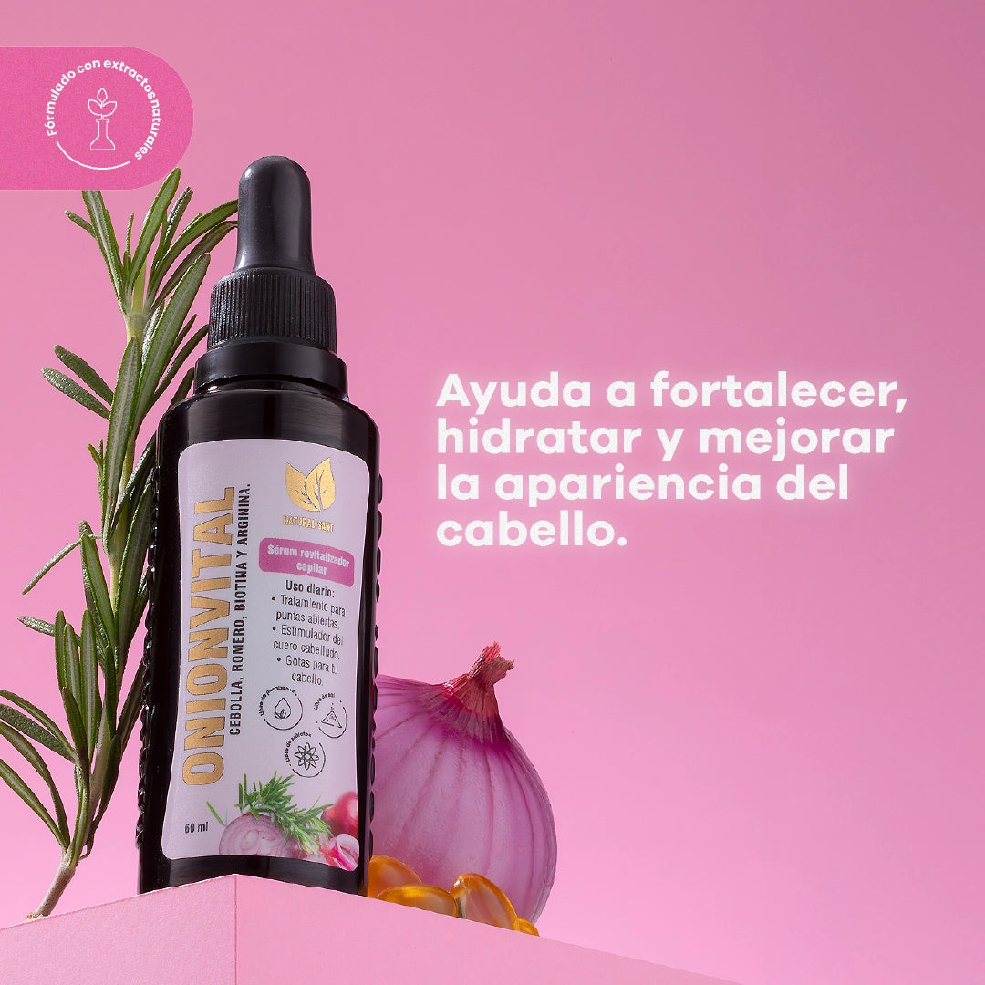 ONIONVITAL Sérum  - gotas para el cabello (60 ml/2.02 FlOz)