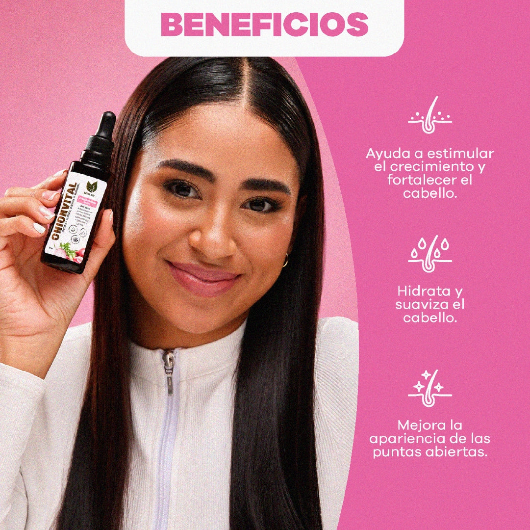 ONIONVITAL Sérum  - gotas para el cabello (60 ml/2.02 FlOz)